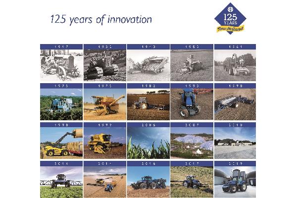 New Holland Agriculture celebra 125 años de historia